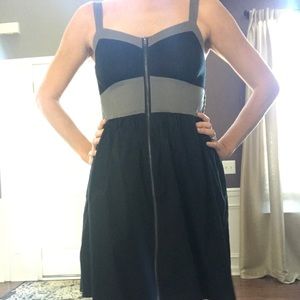Full front zip dress